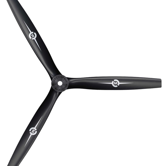 13 x 12 3-Blade Propeller Black (MAS3B1312T)