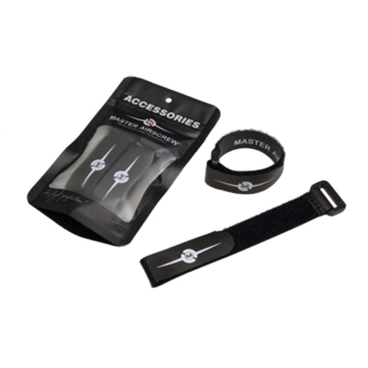 Battery Strap Non-Slip Black 220mm (Set of 2) (MASBATT220B)