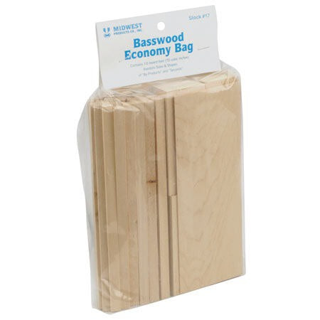Basswood Scrap Bag (MID17)