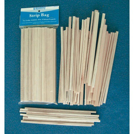Balsa and Basswood Strips (MID23)