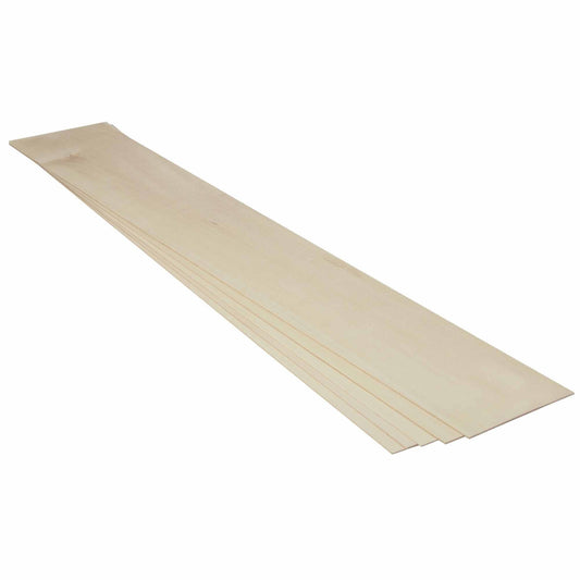 3/32x4x36 Basswood (5 Pieces) (MID5003)