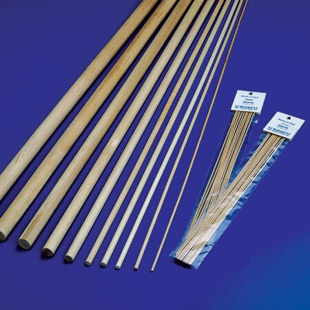 3/16 x 36 Inch Birch Hardwood Dowels (MID7905)