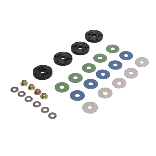 Bypass1 Pistons 6-Hole Set for TLR 1/8 (MIP19030)