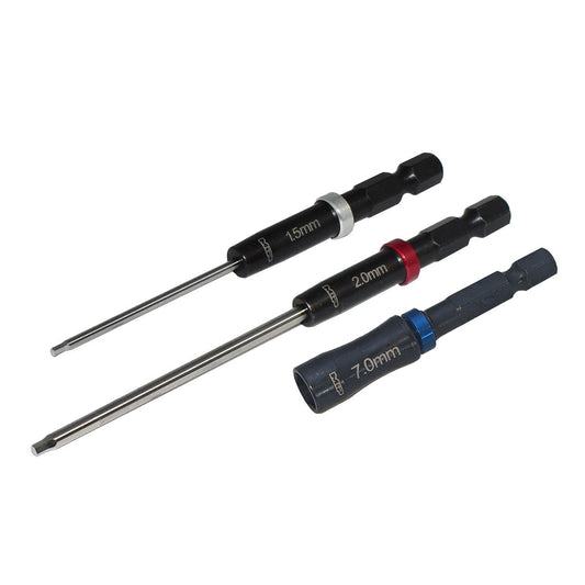 Speed Tip Hex Driver Wrench Set Gen 2, 1.5mm, 2.0mm Hex Wrench & 7.0mm Nut Driver
