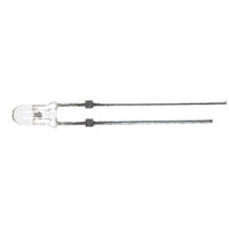 3mm Yeloglo/White LED Pack of Five (MNT1231005)