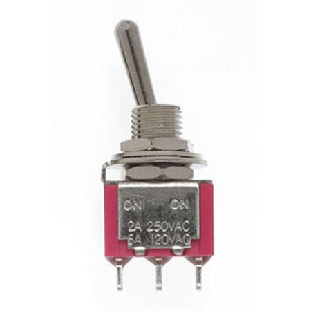 SPDT Mini Toggle Switch 5A 120V (MNT3621004)
