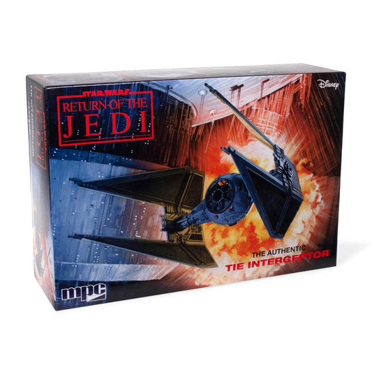 1/48 Star Wars Return of the Jedi Tie Interceptor Plastic Model Kit (MPC989)_1