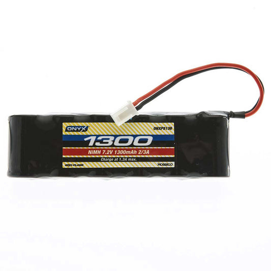 1300mAh 7.2V 2/3A NiMH Battery Pack with Flat Mini Plug (ONXP5137)