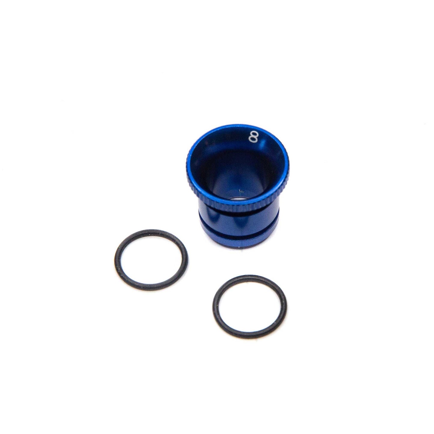 8mm Carburetor Reducer in Blue (OSMG2502)