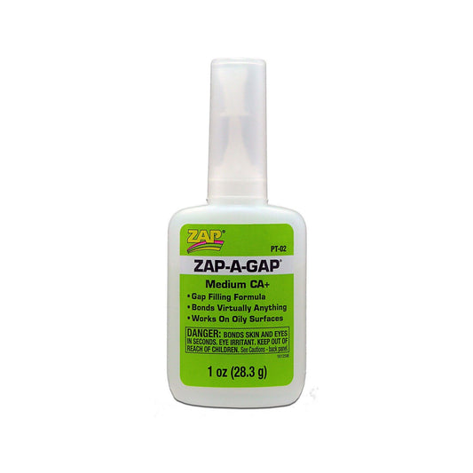 Zap-A-Gap Medium CA+ Glue 1 oz (PAAPT02)