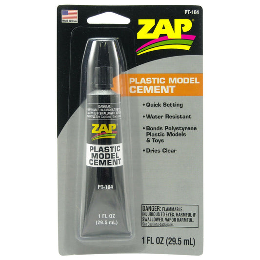 Plastic Model Cement 1 oz (PAAPT104)