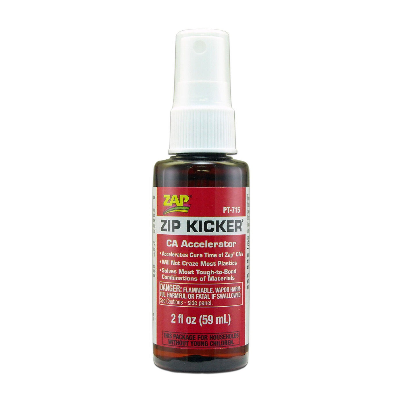 Zip-Kicker Spray CA Accelerator 2 oz (PAAPT715)