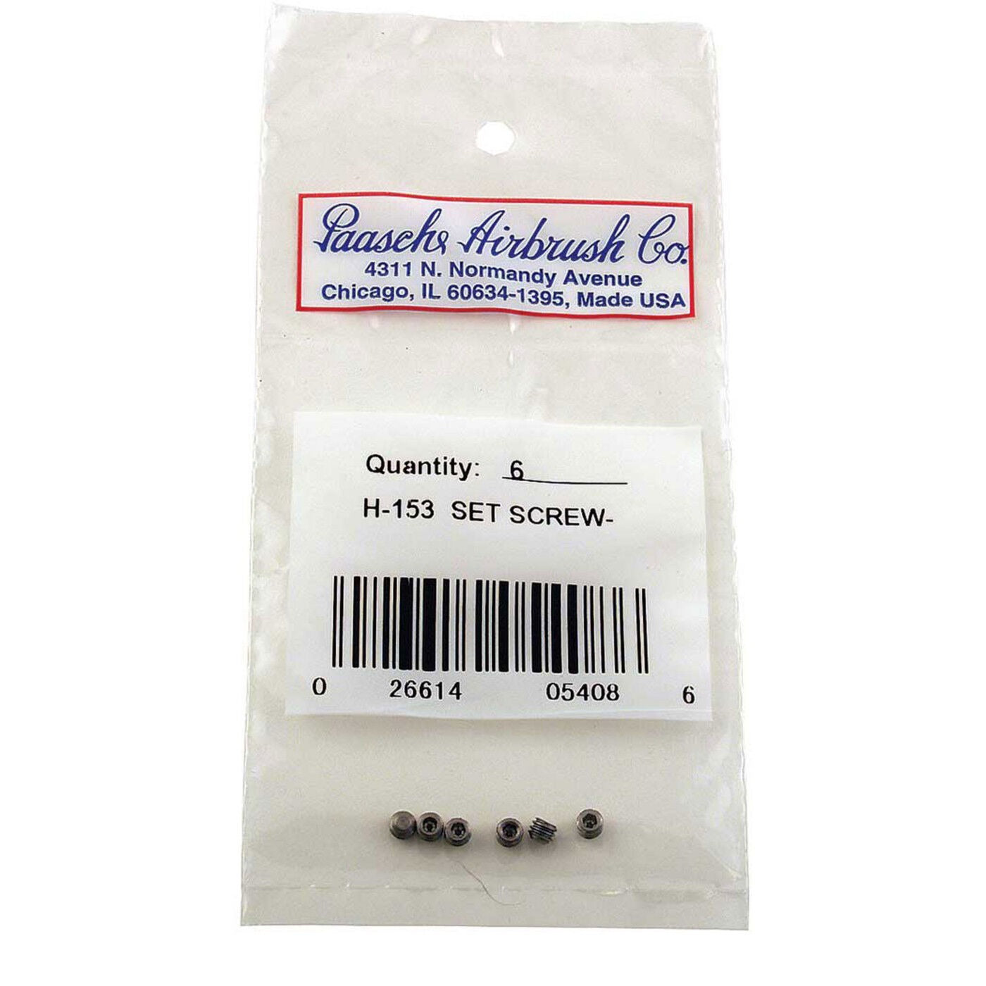 Set Screw H (6) (PASH153)