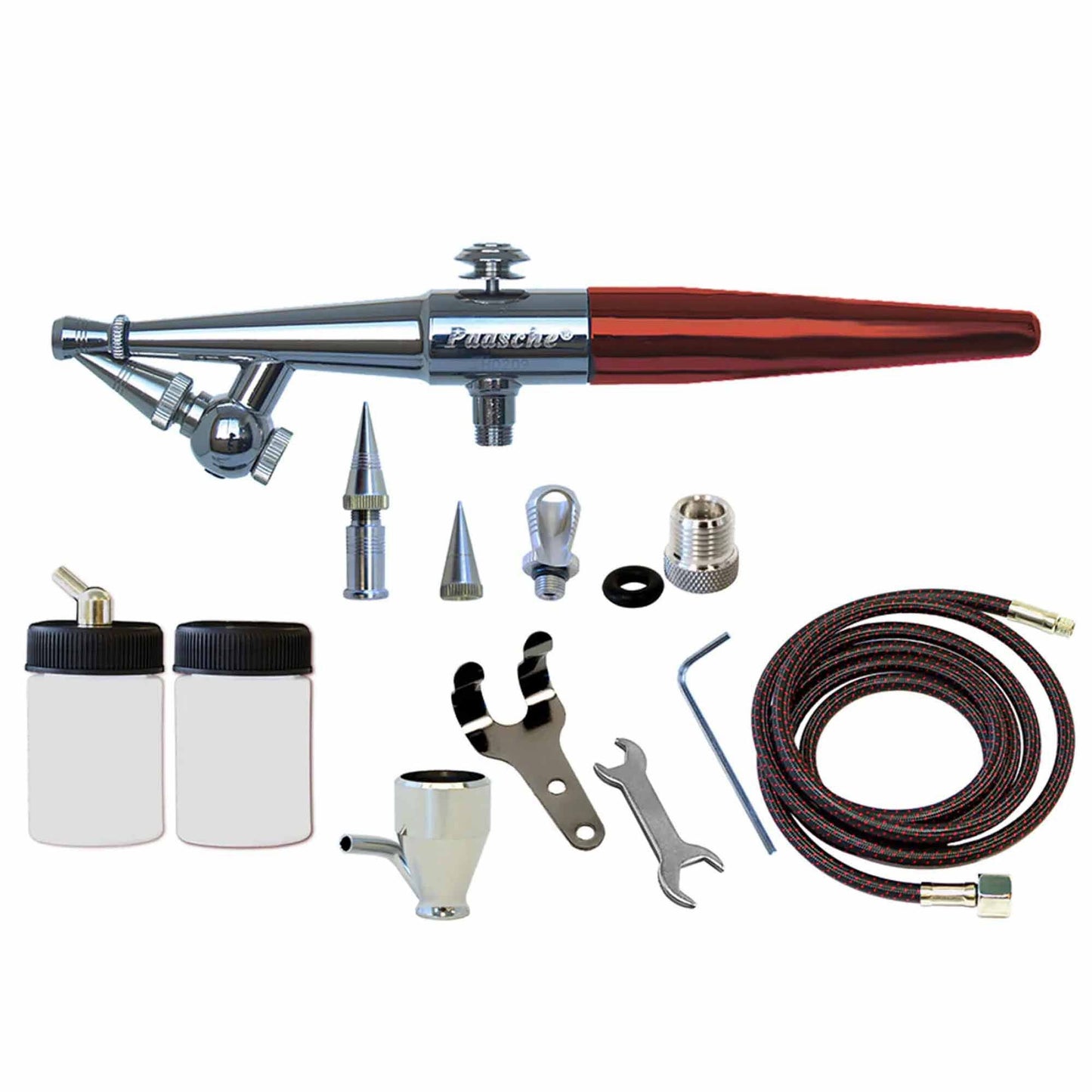 Airbrush Head Set with Adapter (.45mm, .65mm, 1.05mm) (PASH3MH)
