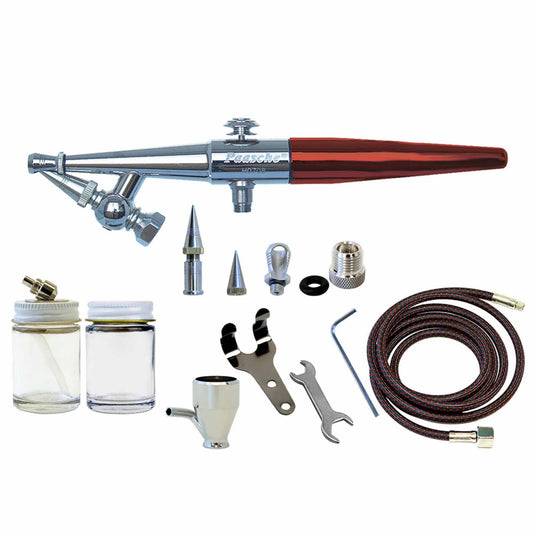 Airbrush Head Set with Adapter (.45mm, .65mm, 1.05mm) (PASHS3MH)