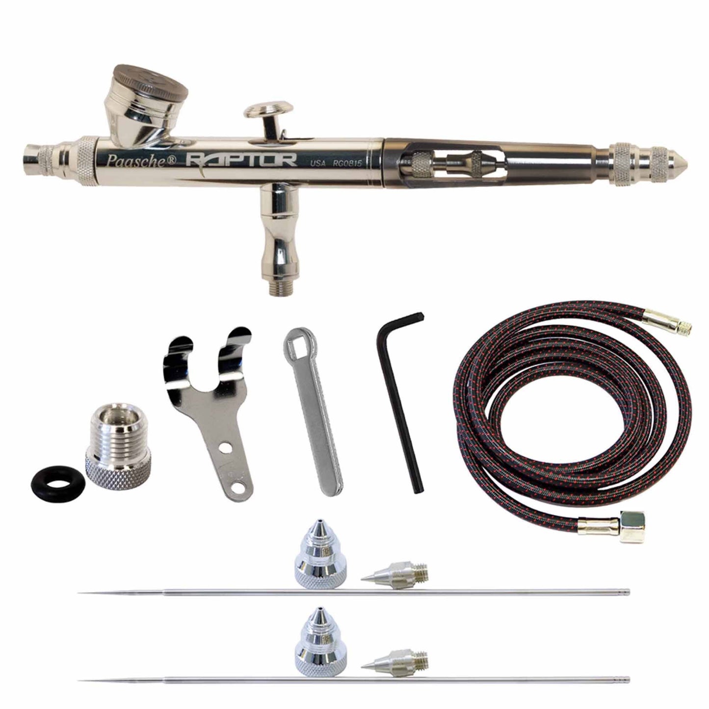 Gravity Feed Double Set with .25mm, .38mm & .66mm Heads (PASRG3AS)