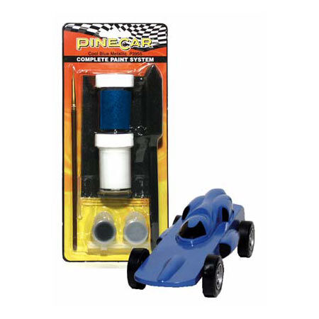 Pinecar Complete Paint System, Cool Blue (PIN3955)_1