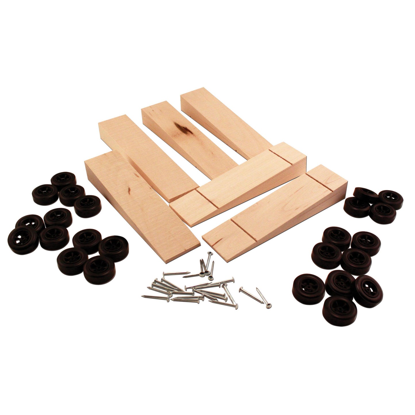 PineCar Wedge Car Bulk Kit (6-Pack) (PIN4050)