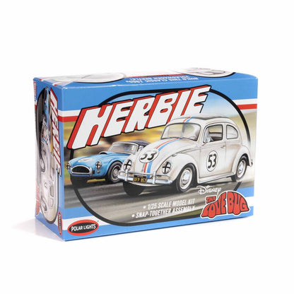 Herbie Volkswagen Beetle Model Snap-Together Plastic Model Kit (PLL1005)