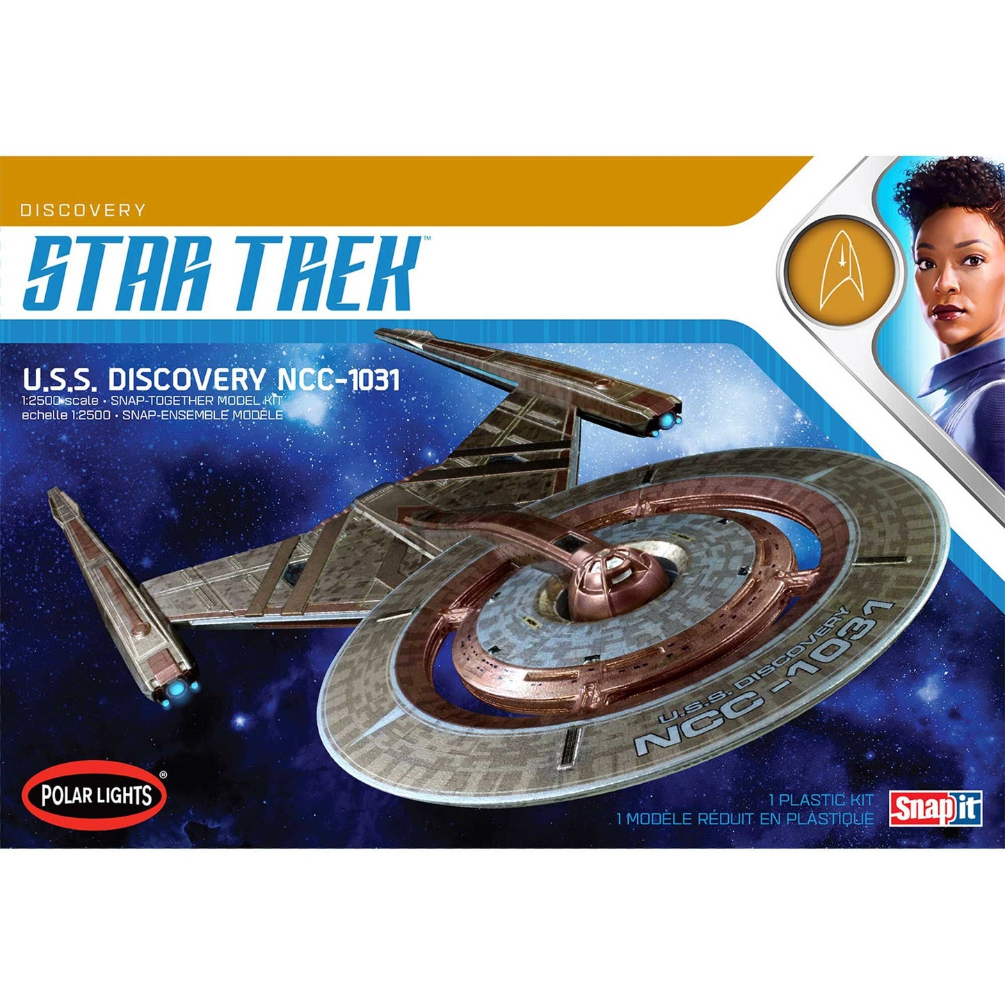 1/2500 Star Trek Discovery 2T Plastic Model Kit (PLL961M)