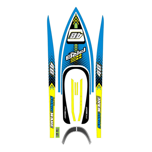 Decal Set for Pro Boat Super Sonicwake 48" (PRB-1656)