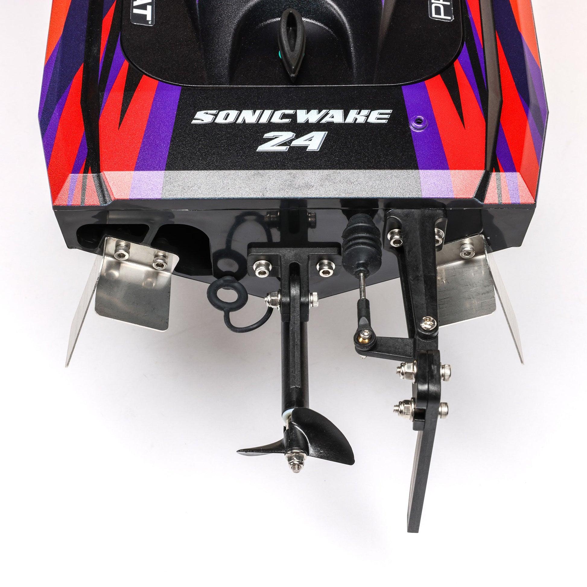 Sonicwake 24" Self-Righting Deep-V Ready to Run with Battery and Charger (Red) (PRB-1992T1)_17