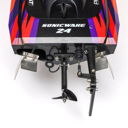 Sonicwake 24" Self-Righting Deep-V Ready to Run with Battery and Charger (Red) (PRB-1992T1)_17