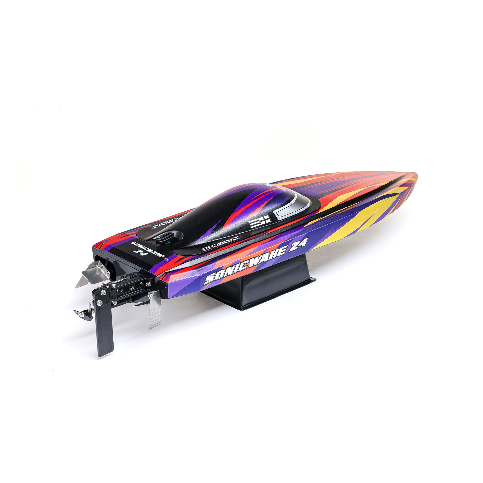 Sonicwake 24" Self-Righting Deep-V Ready to Run with Battery and Charger (Red) (PRB-1992T1)_20
