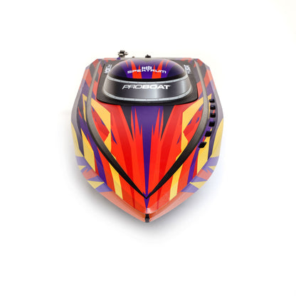 Sonicwake 24" Self-Righting Deep-V Ready to Run with Battery and Charger (Red) (PRB-1992T1)_9