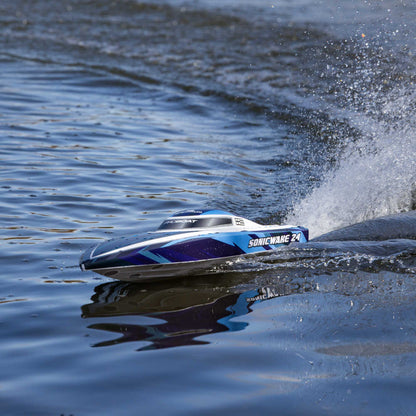 Sonicwake 24" Self-Righting Deep-V Ready to Run with Battery and Charger (Blue) (PRB-1992T2)_2