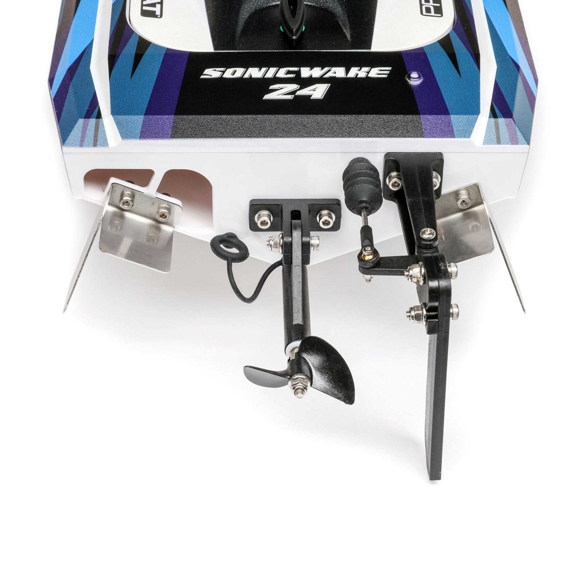 Sonicwake 24" Self-Righting Deep-V Ready to Run with Battery and Charger (Blue) (PRB-1992T2)_4
