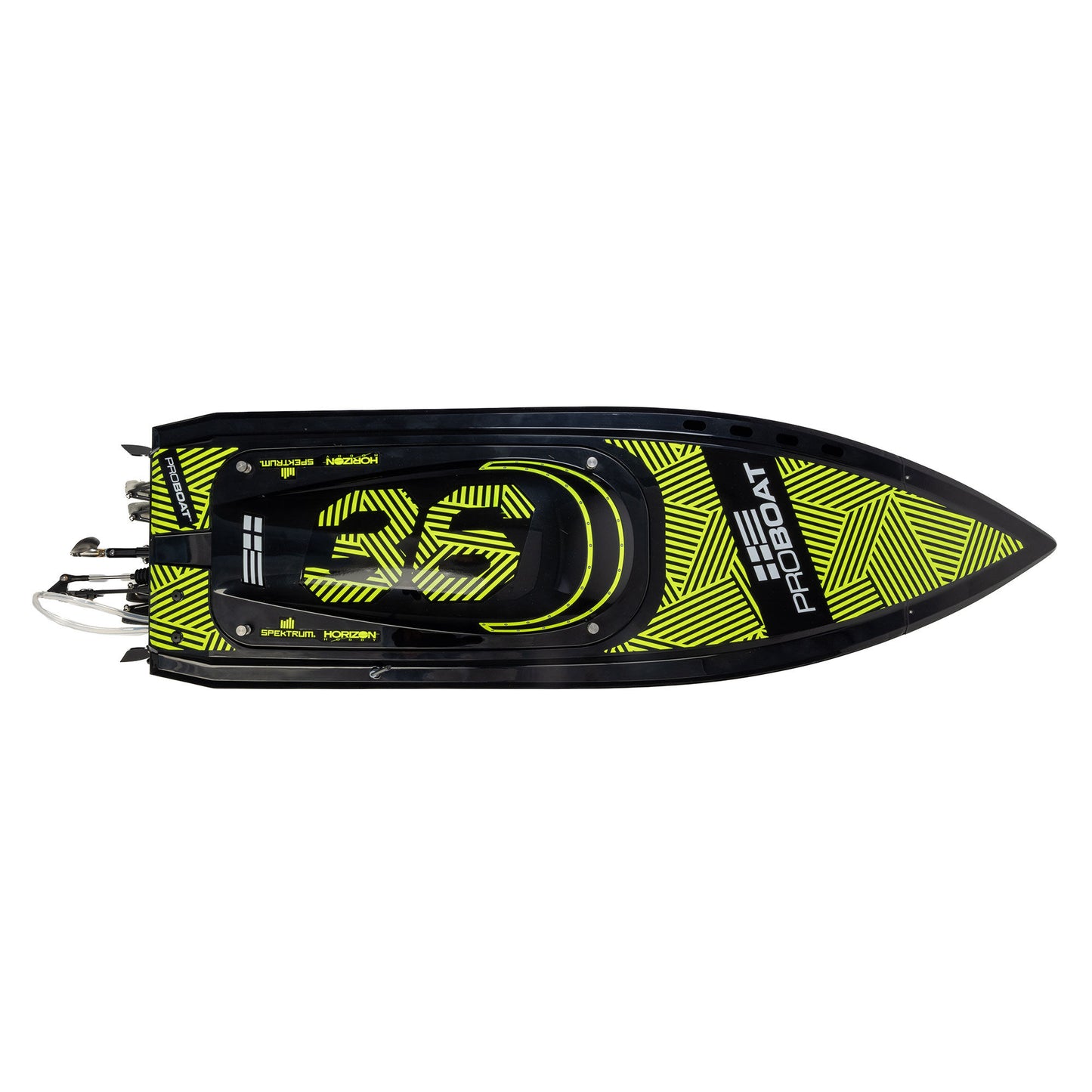Sonicwake 36" V3 Self-Righting V-Hull Ready to Run (Black) (PRB-2171T1)_12