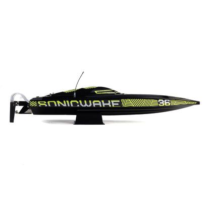 Sonicwake 36" V3 Self-Righting V-Hull Ready to Run (Black) (PRB-2171T1)_4