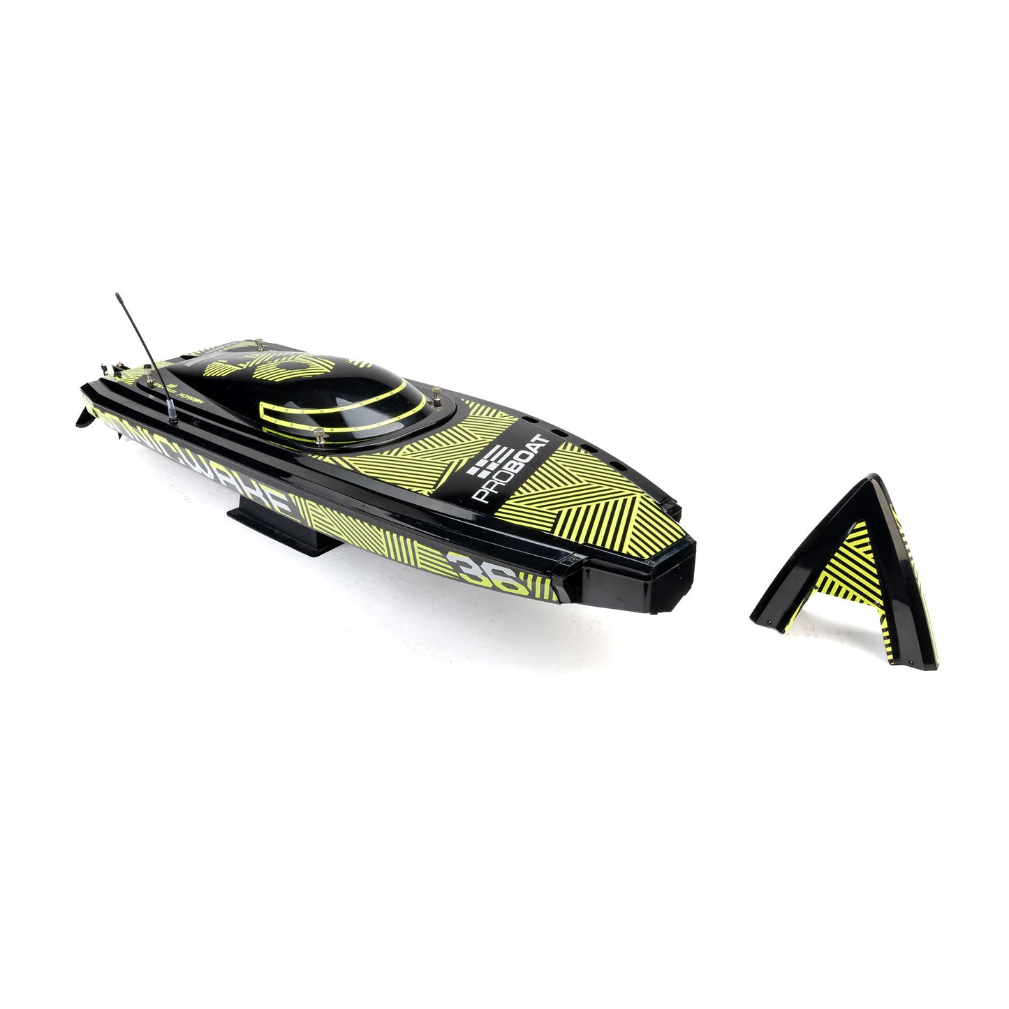 Sonicwake 36" V3 Self-Righting V-Hull Ready to Run (Black) (PRB-2171T1)_21