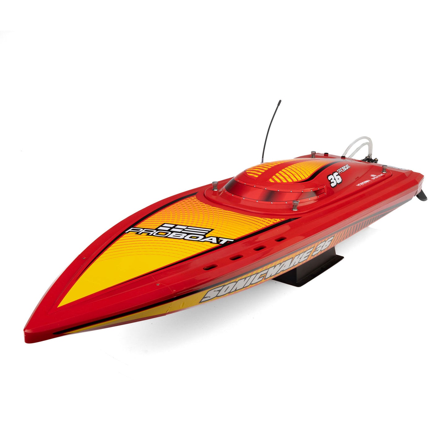 Sonicwake 36" V3 Self-Righting V-Hull Ready to Run (Red) (PRB-2171T2)_1