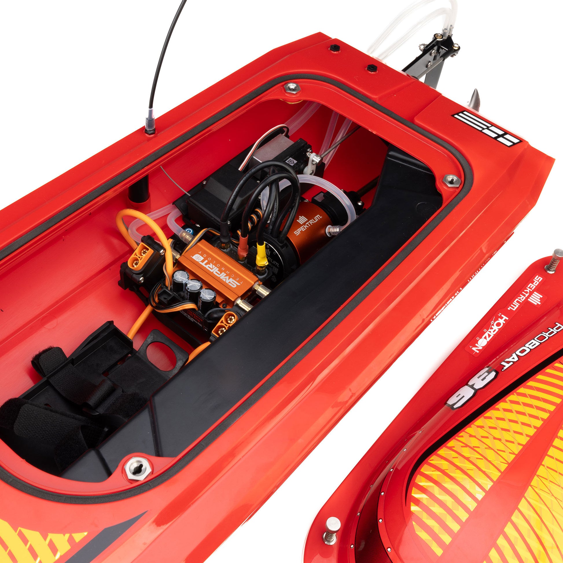 Sonicwake 36" V3 Self-Righting V-Hull Ready to Run (Red) (PRB-2171T2)_6