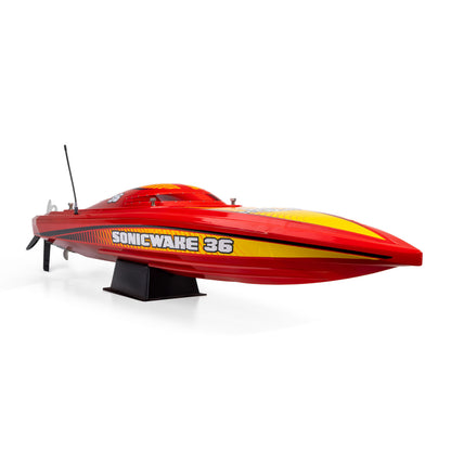 Sonicwake 36" V3 Self-Righting V-Hull Ready to Run (Red) (PRB-2171T2)_28