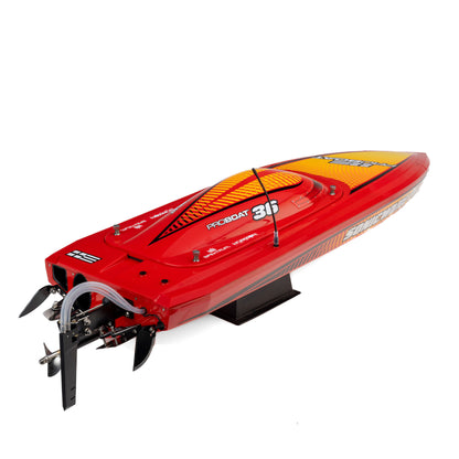 Sonicwake 36" V3 Self-Righting V-Hull Ready to Run (Red) (PRB-2171T2)_14