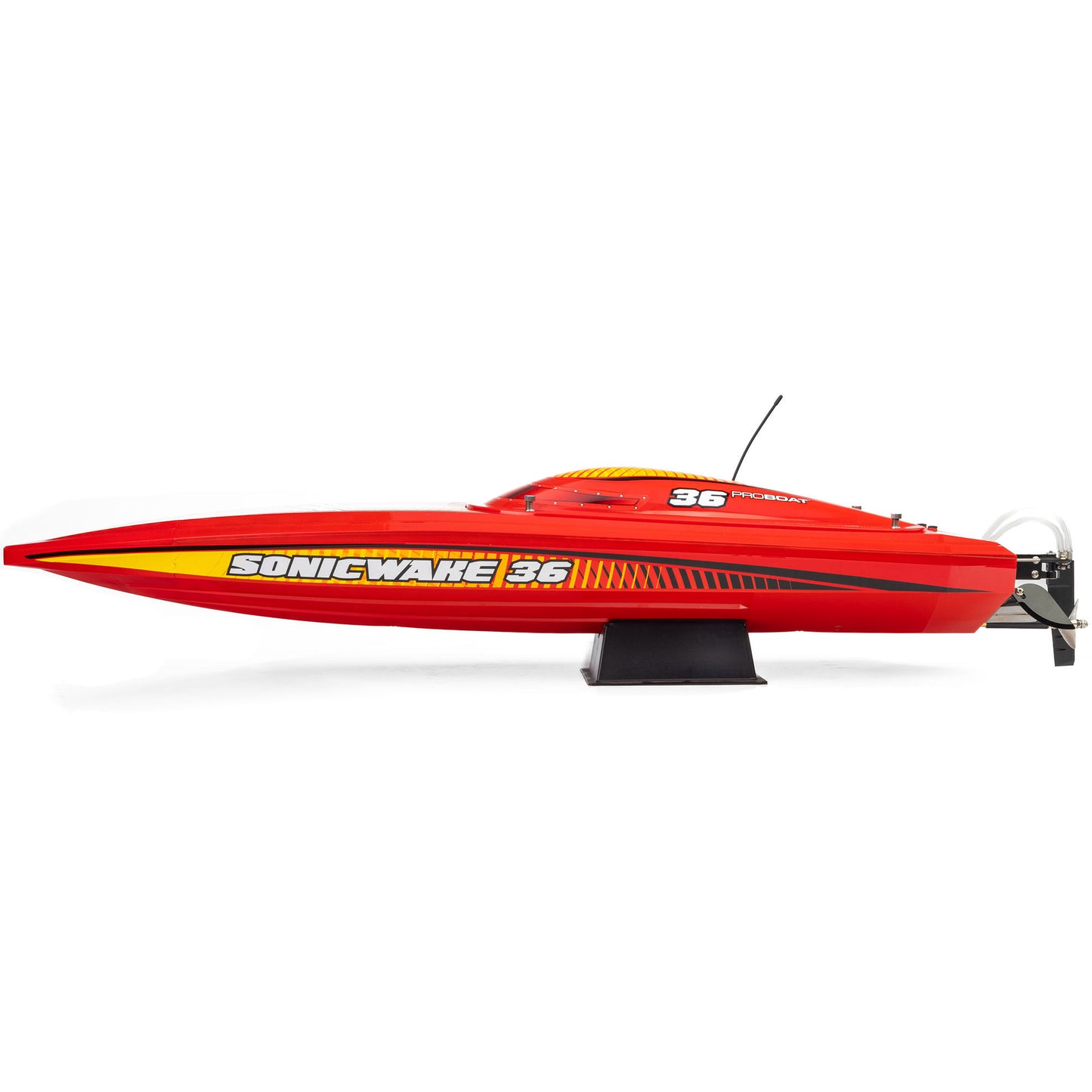 Sonicwake 36" V3 Self-Righting V-Hull Ready to Run (Red) (PRB-2171T2)_2