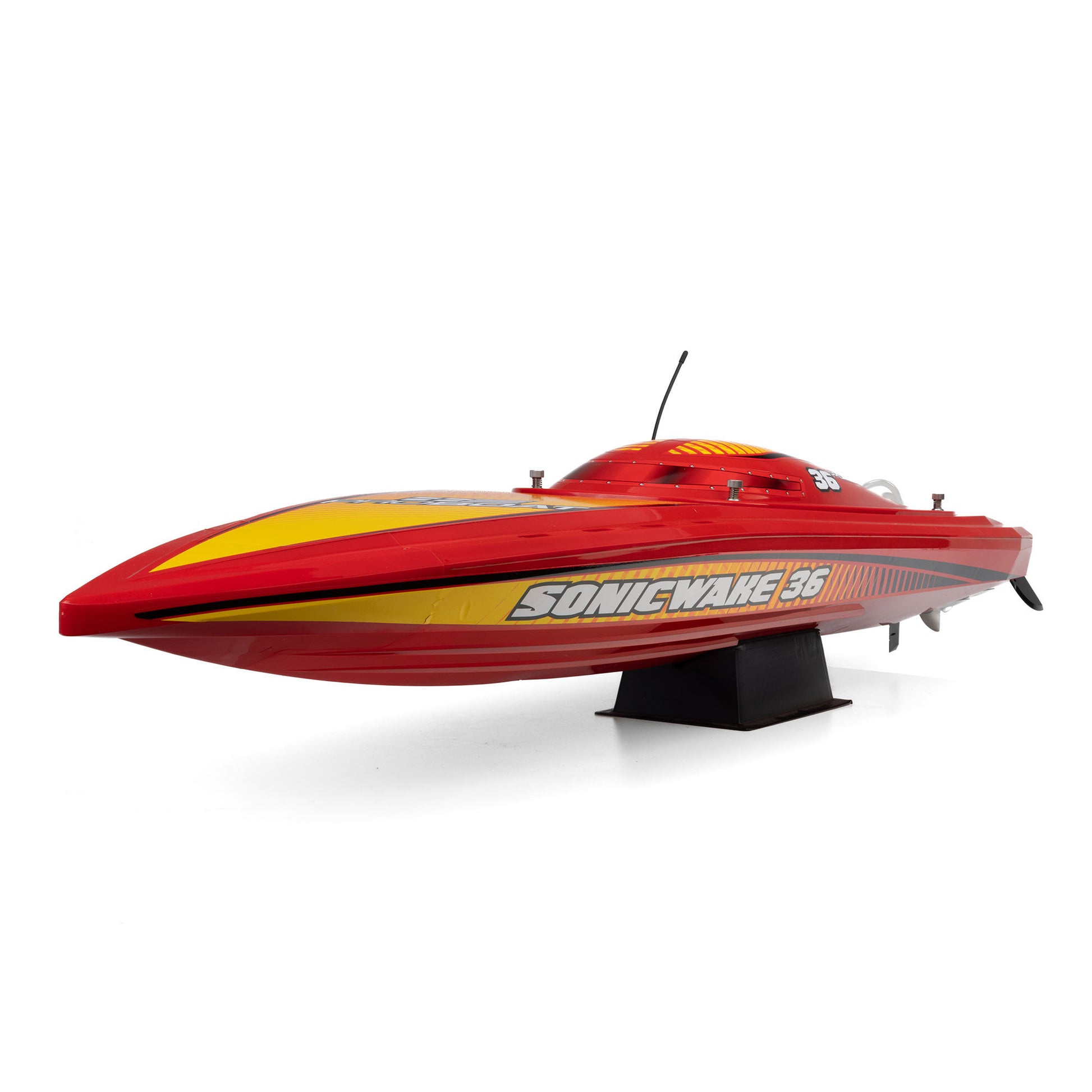 Sonicwake 36" V3 Self-Righting V-Hull Ready to Run (Red) (PRB-2171T2)_25
