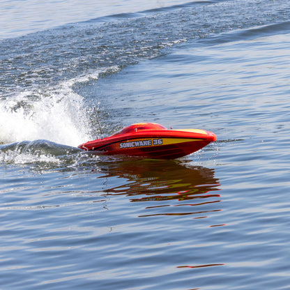Sonicwake 36" V3 Self-Righting V-Hull Ready to Run (Red) (PRB-2171T2)_13