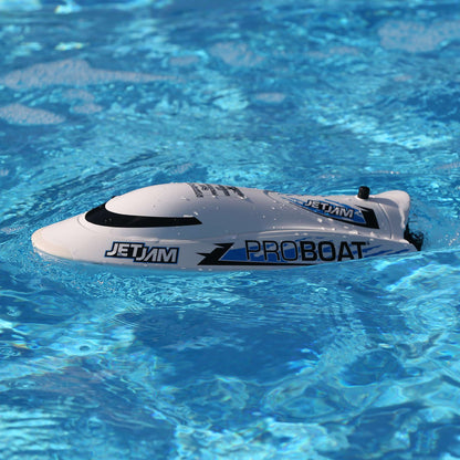 12" Jet Jam Pool Racer Ready to Run with Battery and Charger (White) (PRB08031V2T2)_13