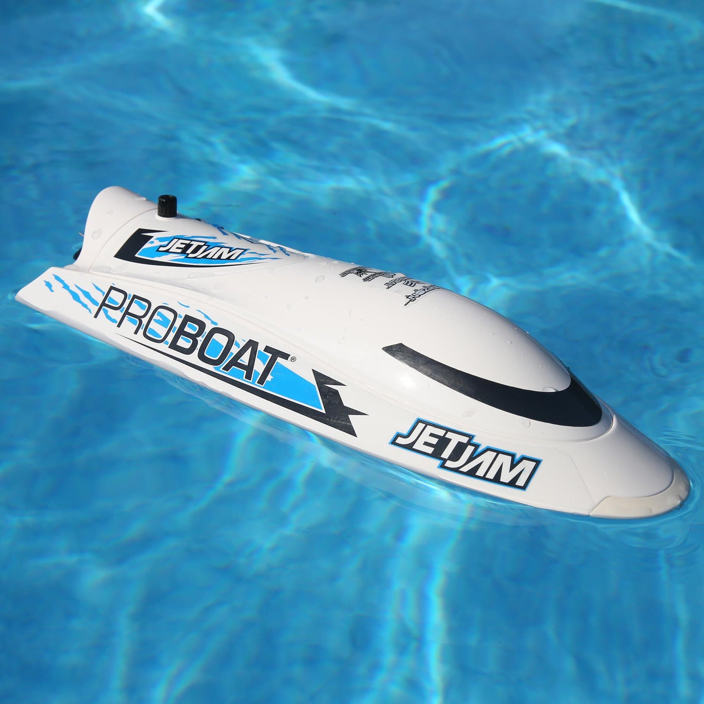 12" Jet Jam Pool Racer Ready to Run with Battery and Charger (White) (PRB08031V2T2)_12