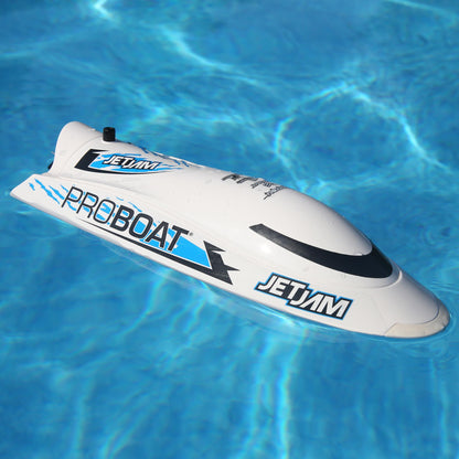 12" Jet Jam Pool Racer Ready to Run with Battery and Charger (White) (PRB08031V2T2)_12