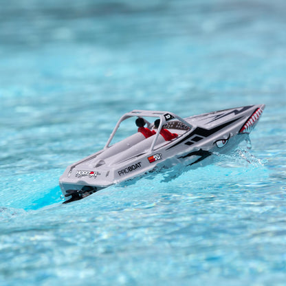 9" Sprintjet Self-Righting Deep-V Jet Boat Ready to Run with Battery and Charger (Silver) (PRB08045T1)_9