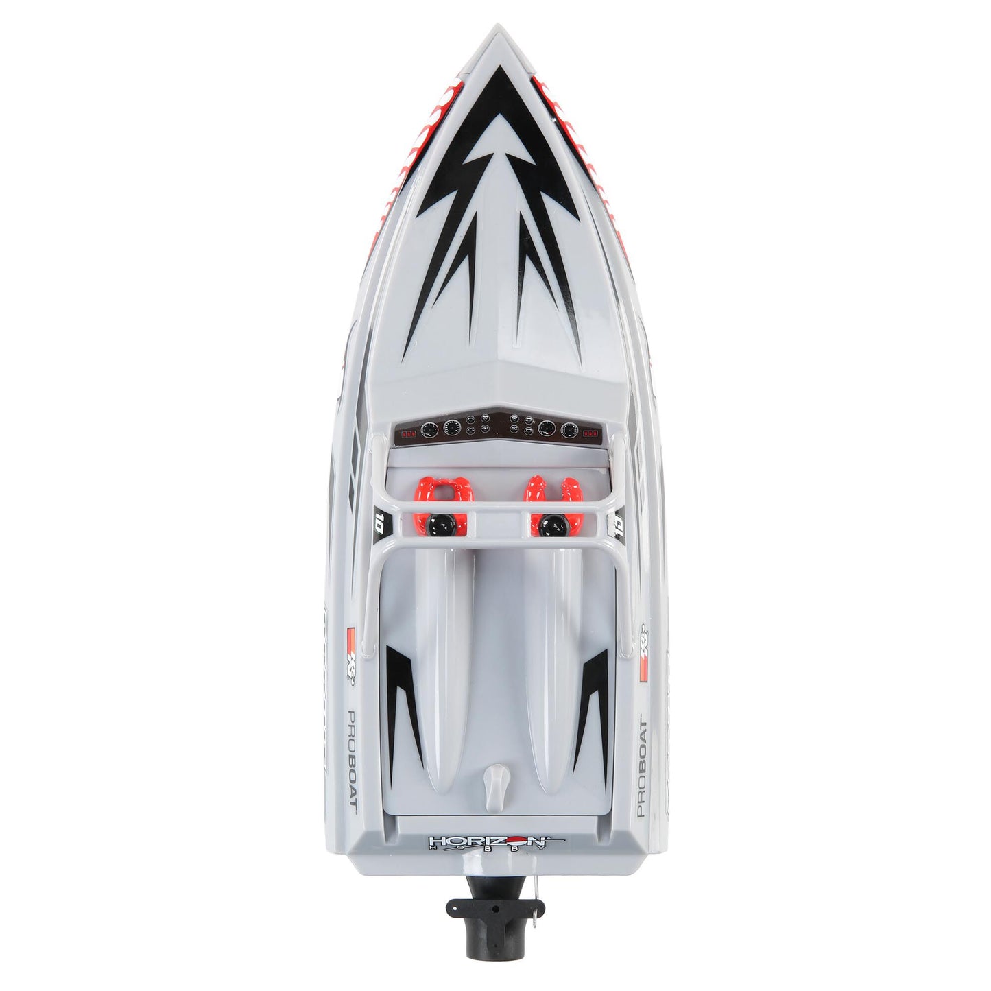 9" Sprintjet Self-Righting Deep-V Jet Boat Ready to Run with Battery and Charger (Silver) (PRB08045T1)_11