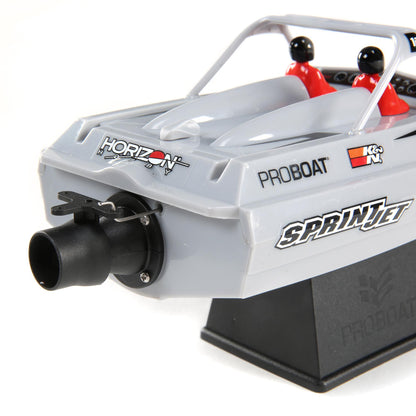 9" Sprintjet Self-Righting Deep-V Jet Boat Ready to Run with Battery and Charger (Silver) (PRB08045T1)_13