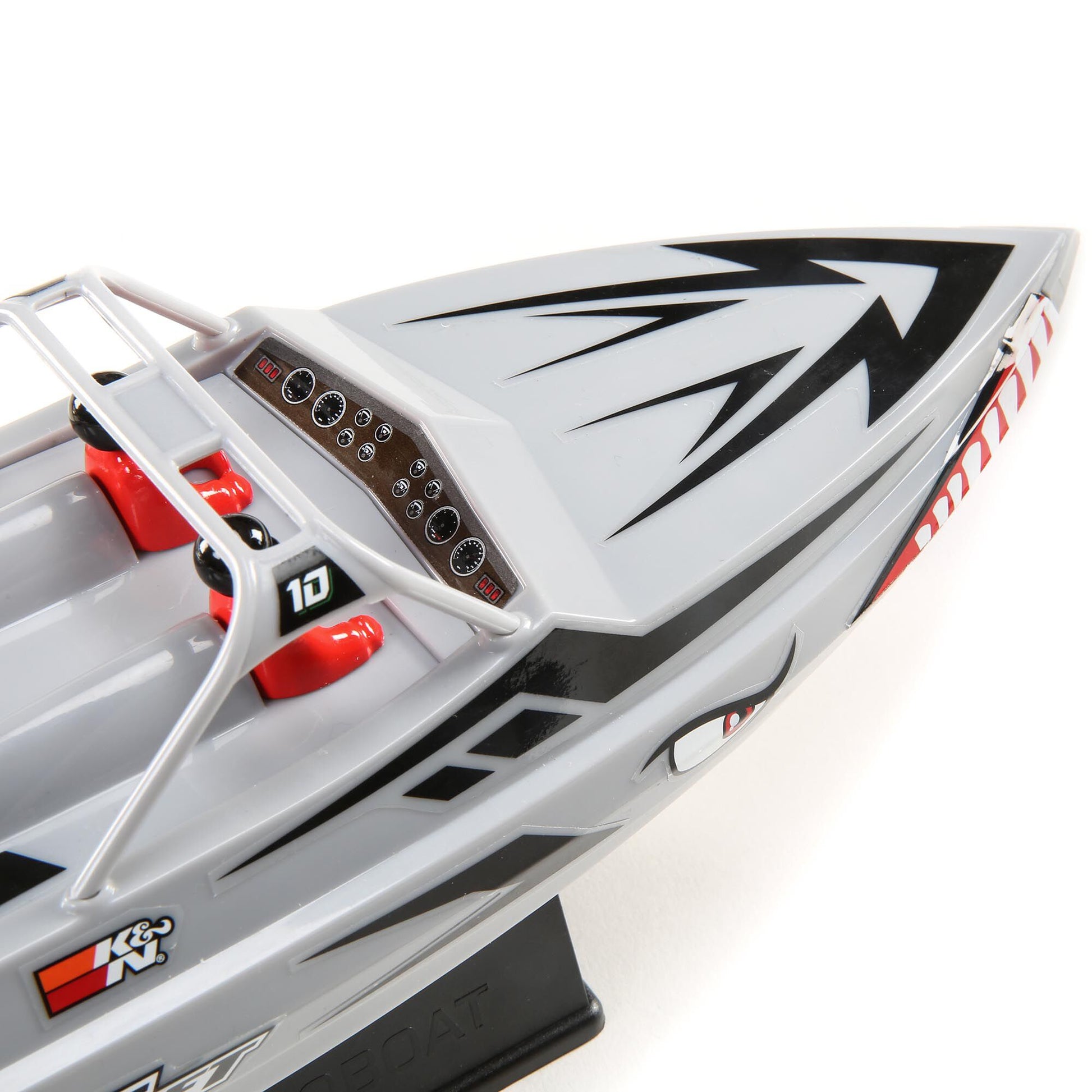 9" Sprintjet Self-Righting Deep-V Jet Boat Ready to Run with Battery and Charger (Silver) (PRB08045T1)_3