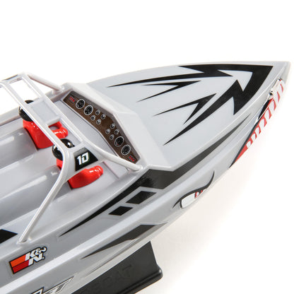 9" Sprintjet Self-Righting Deep-V Jet Boat Ready to Run with Battery and Charger (Silver) (PRB08045T1)_3