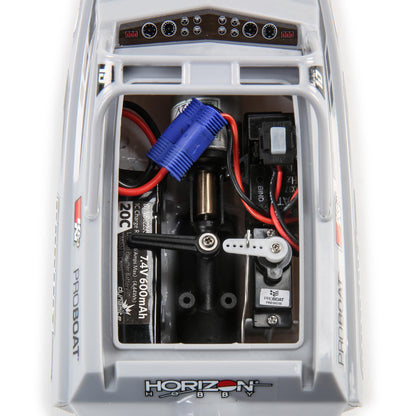 9" Sprintjet Self-Righting Deep-V Jet Boat Ready to Run with Battery and Charger (Silver) (PRB08045T1)_12